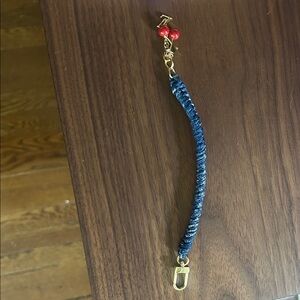 Louis Vuitton Cherry Denim Bracelet